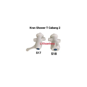 Kran Shower T Toilet WC Bidet Cabang 2 Closet SOLIGEN *S18