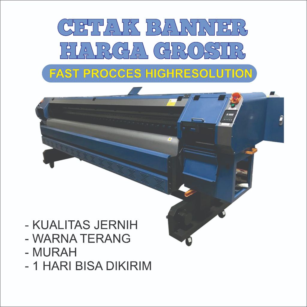 Cetak Banner murah harga per meter