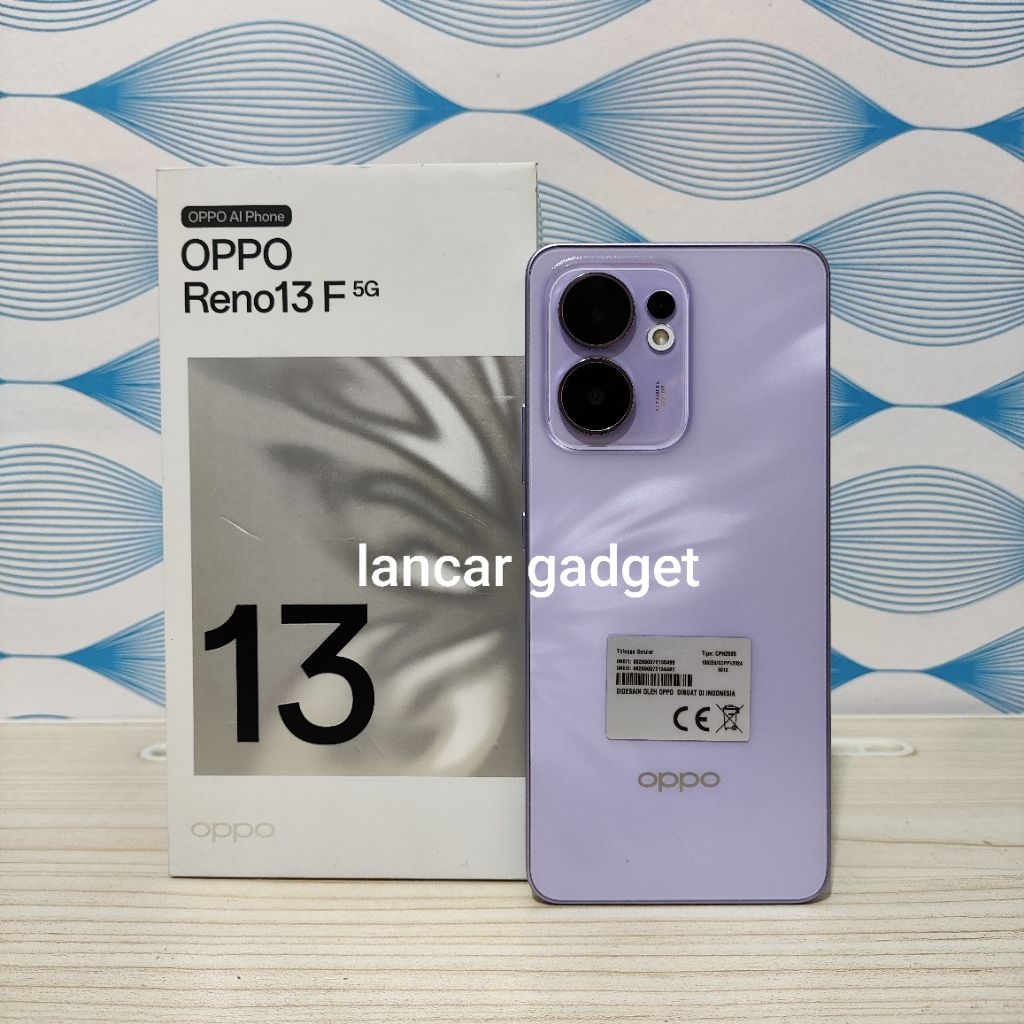 OPPO RENO 13F 5G 8/256GB & 12/256GB SECOND
