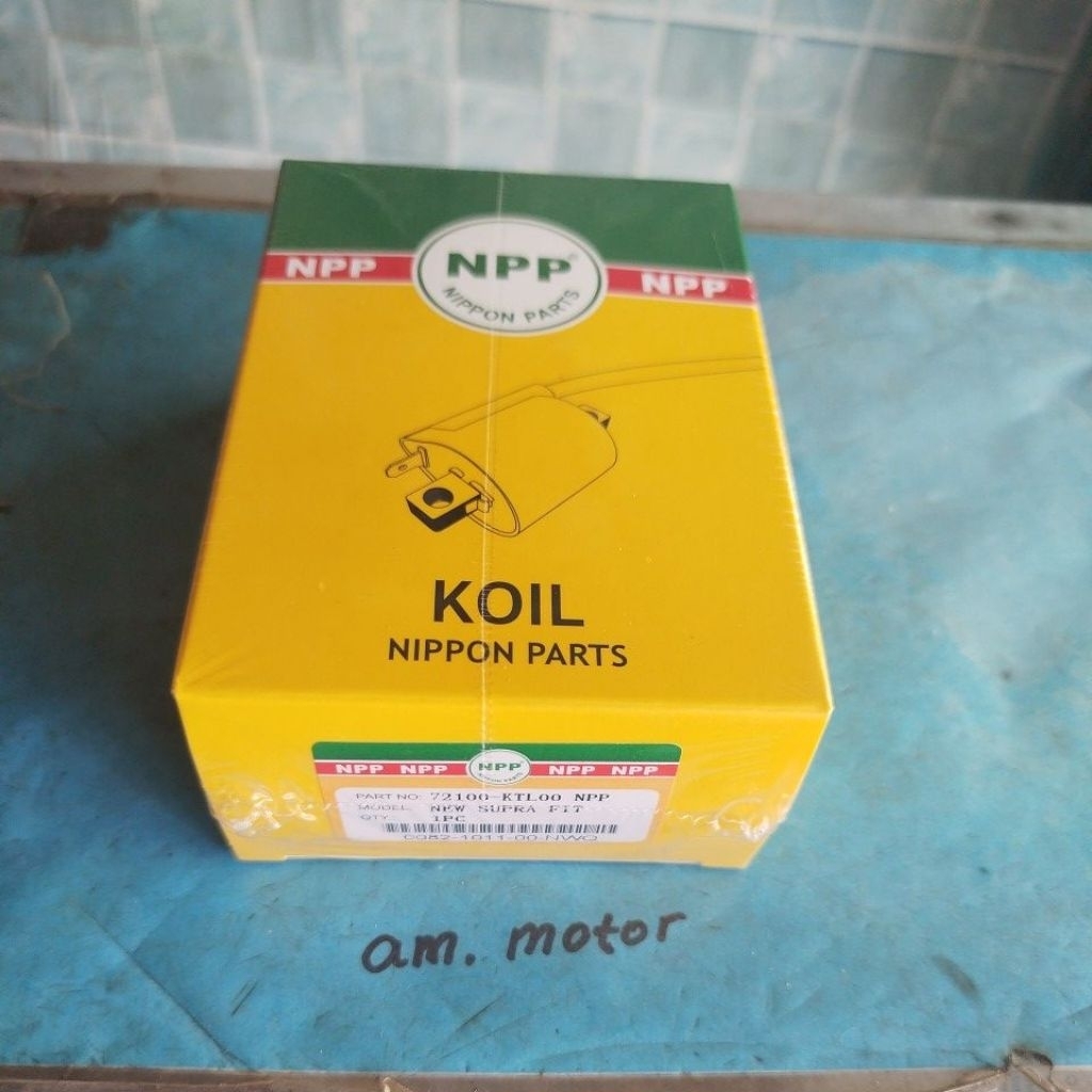 coil koil KTL supra fit, supra, fitnew, npp ori