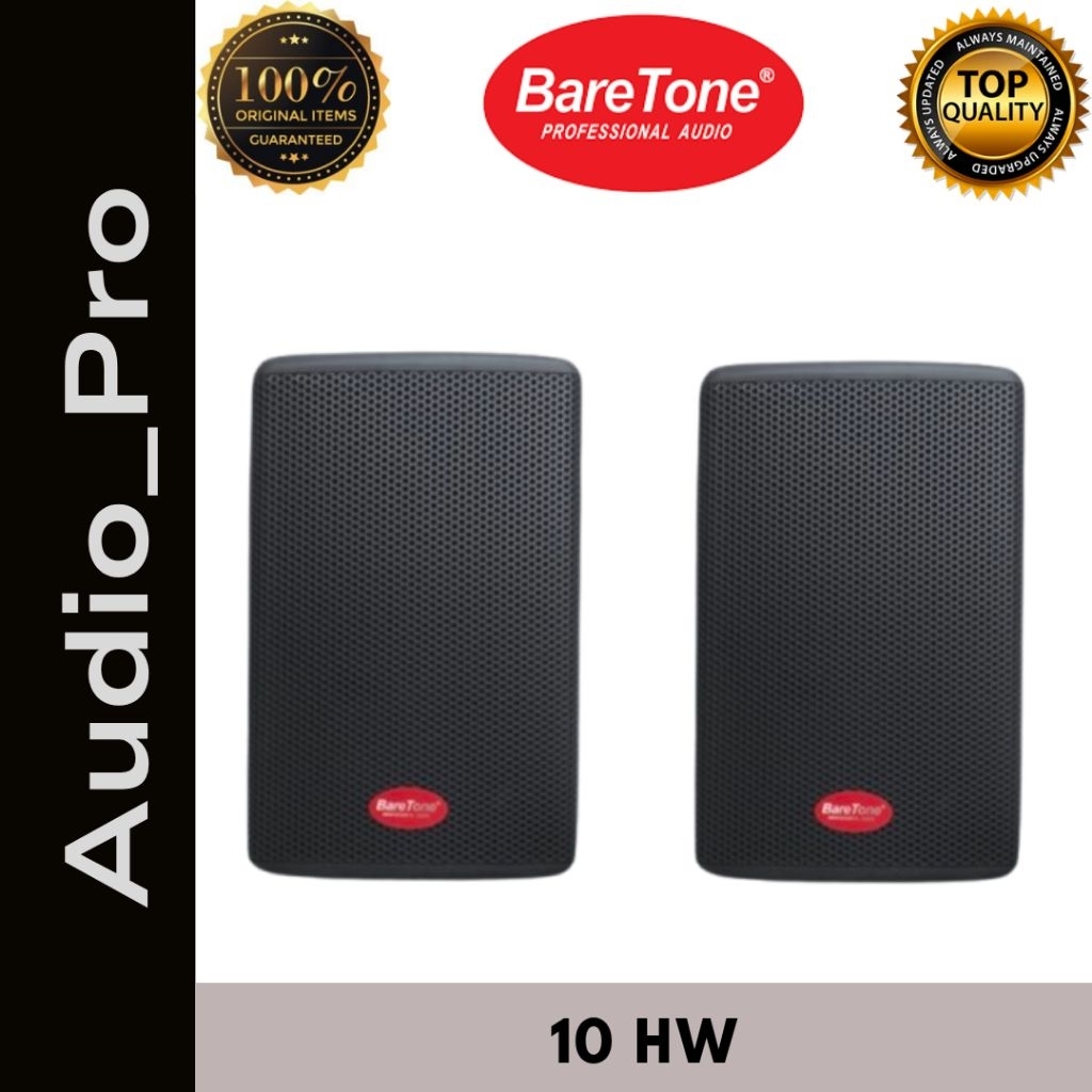 SPEAKER PASIF BARETONE 10HW ORI (HARGA SATU SET) GARANSI RESMI BARETONE