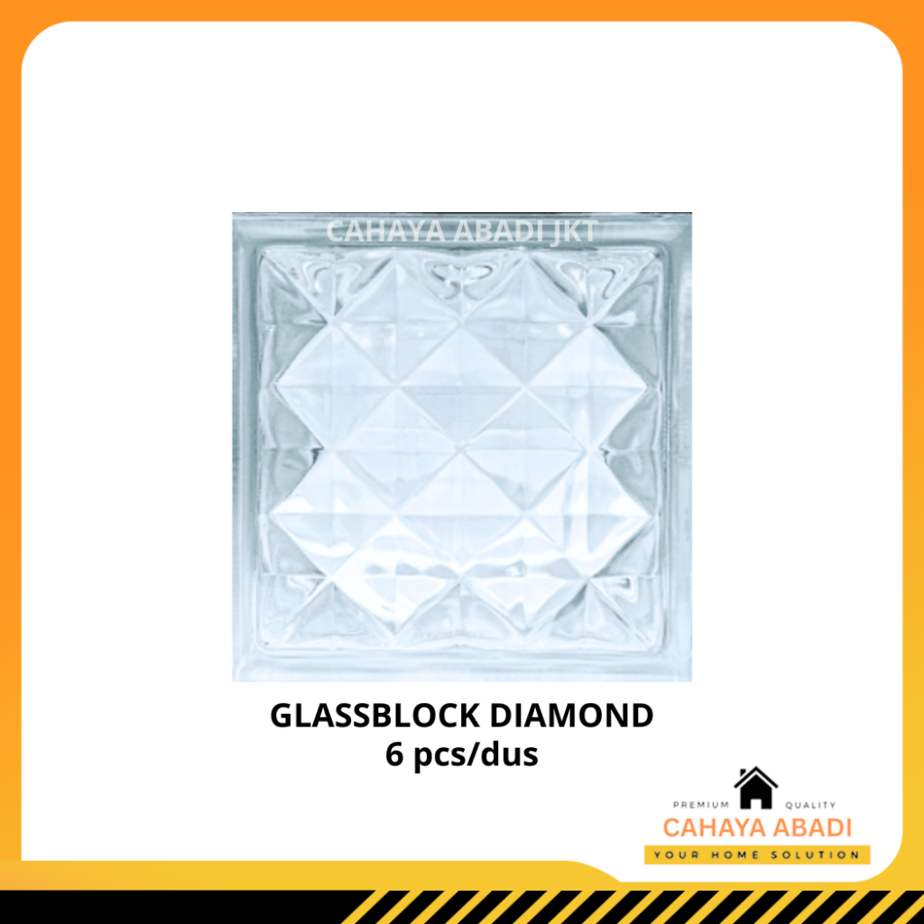 GLASS BLOCK MULIA DIAMOND