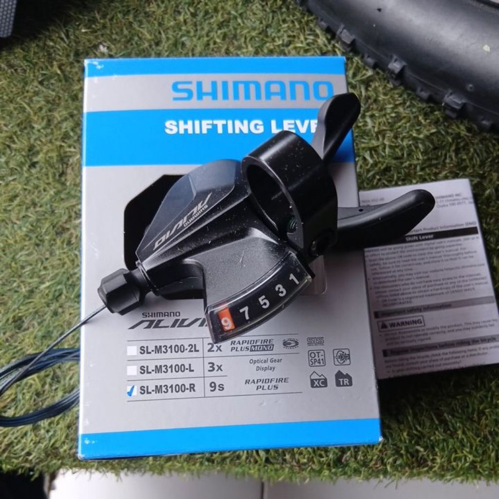 Shifting lever 9 sp Shimano ALIVIO sifter lever original