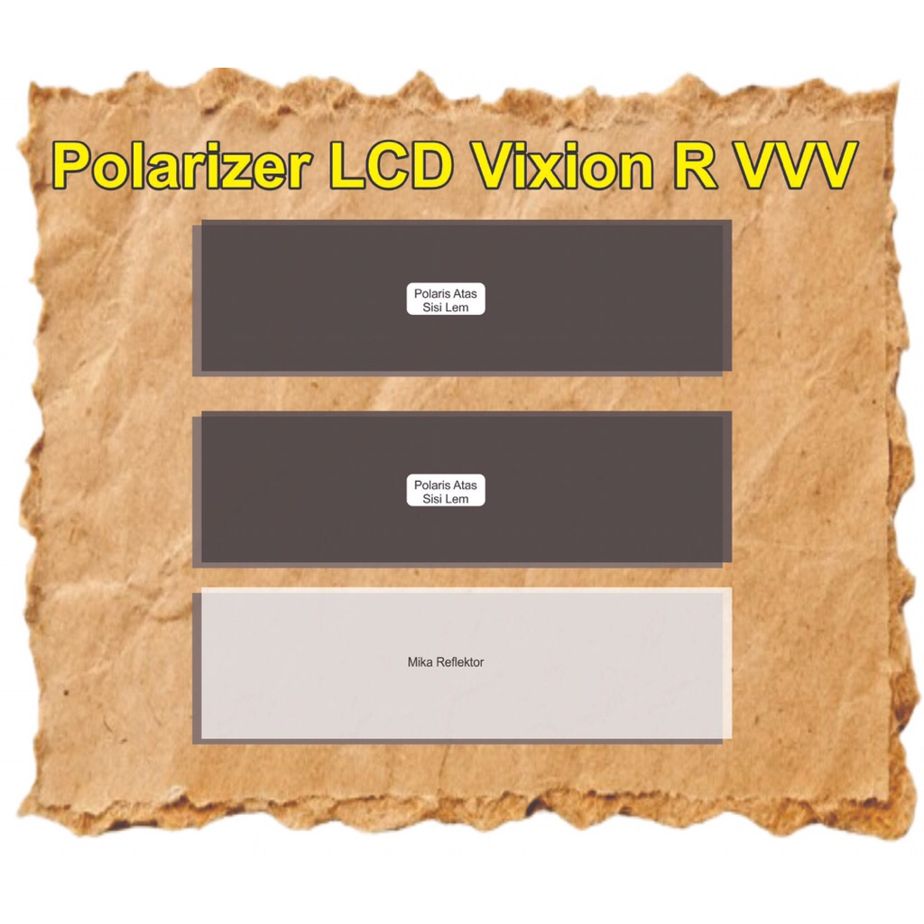 Mika Polaris Polarizer LCD Vixion R | Yamaha R15 V3 | Speedometer Sunburn | Modifikasi