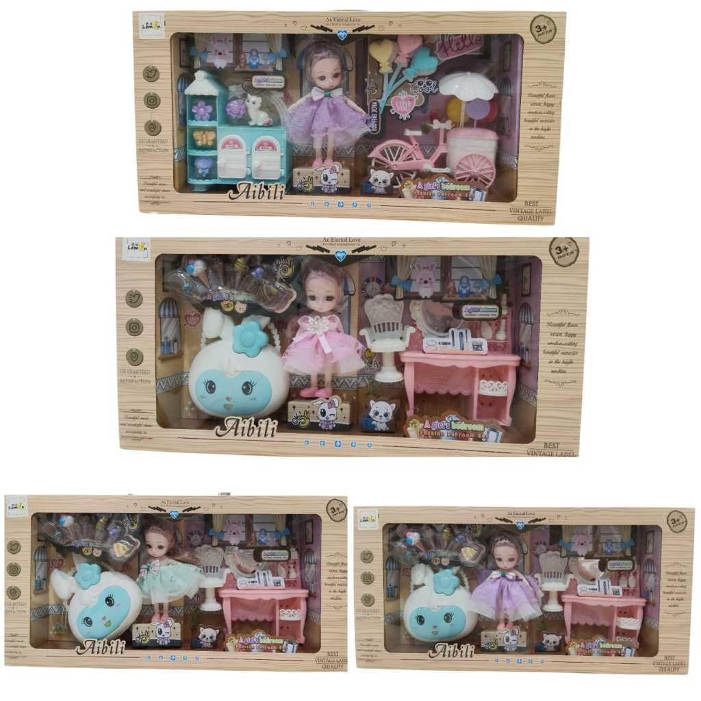 Aibili A Girl's Bedroom Fashion Bedroom Set / Mainan Anak