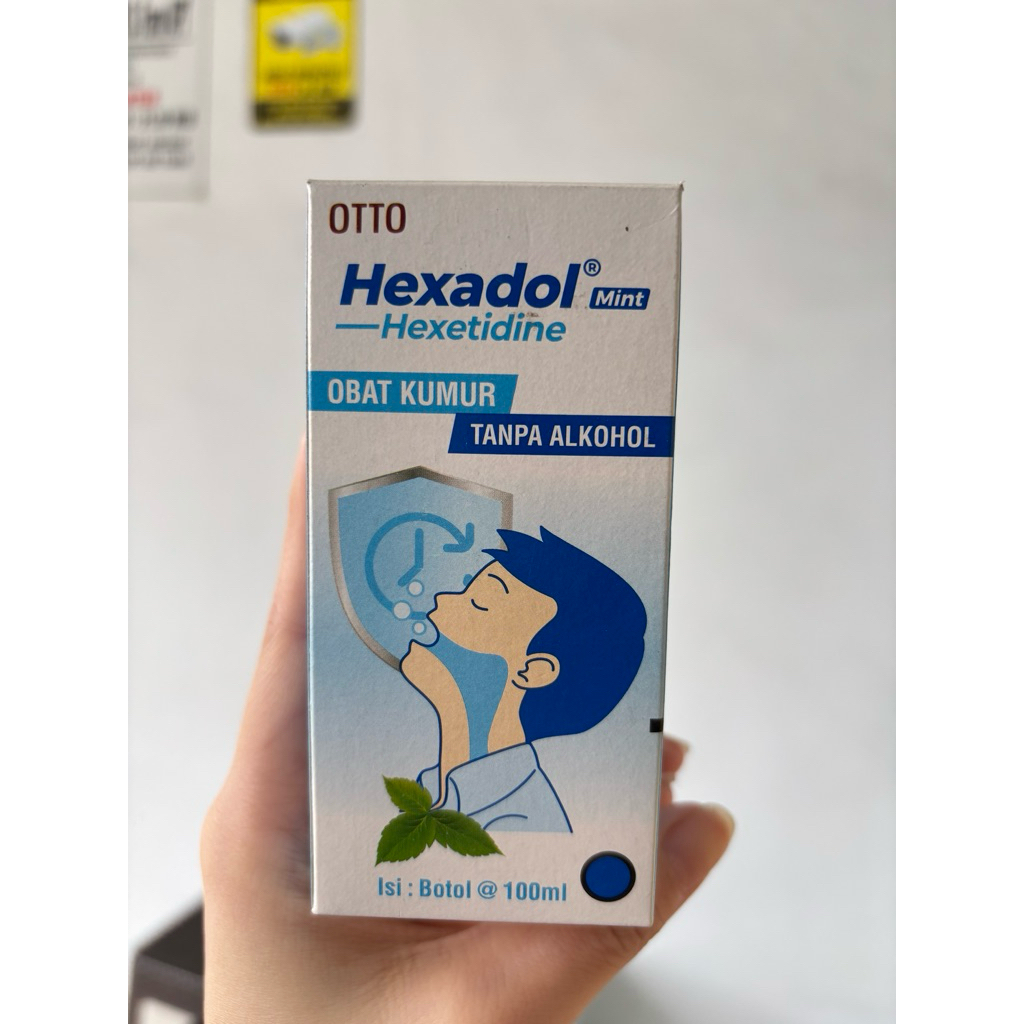 Hexadol Mint Obat Kumur 60 ml