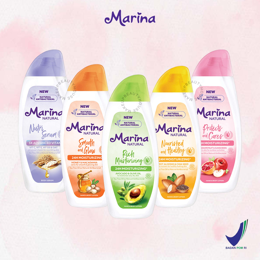 MARINA NATURAL HAND & BODY LOTION 150 ML