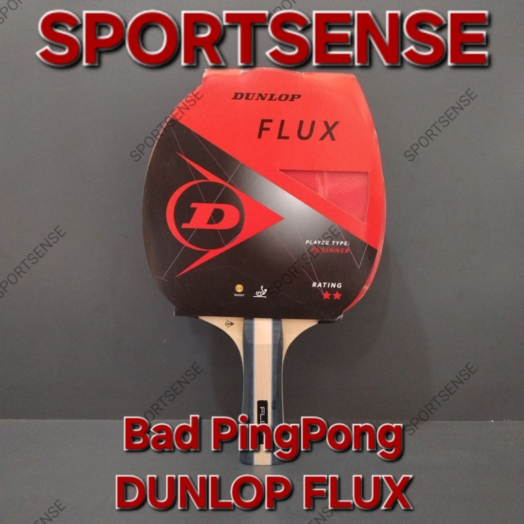 Bat Bed Bet Pingpong Tenis Meja Dunlop Flux Original