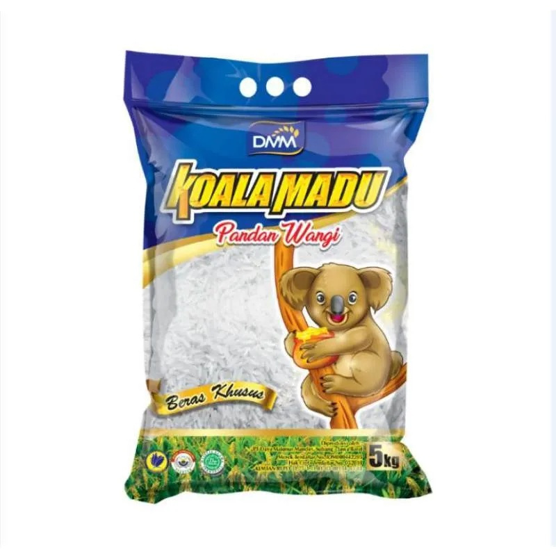 Beras Koala Madu Pandan Wangi 5kg