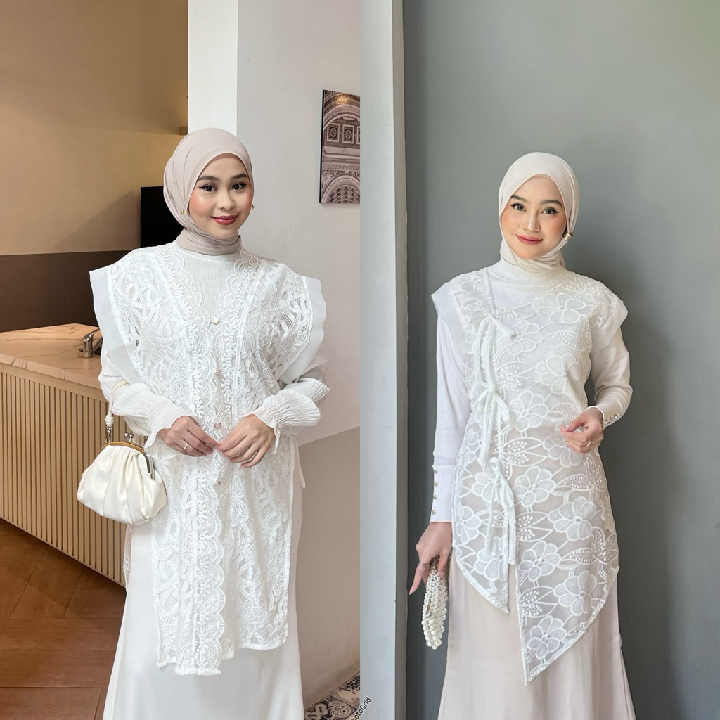 Napusha - Runa Outer | Rompi Brukat | Brukat Vest | Outer Modern