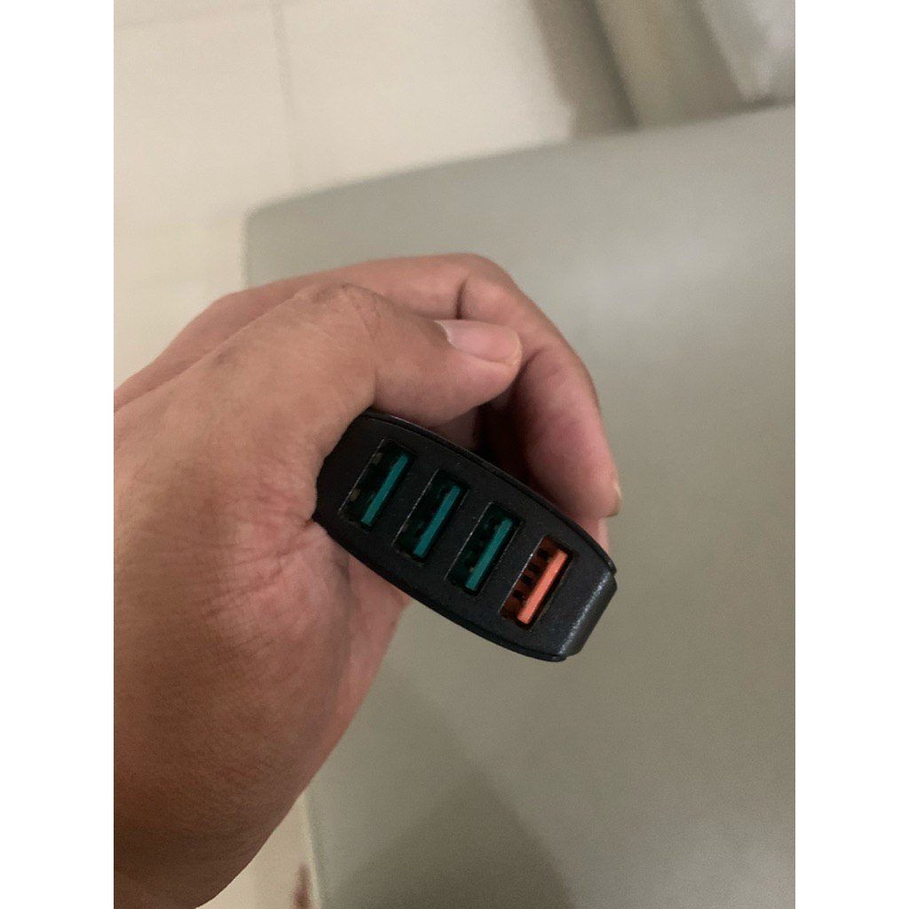 car charger mobil 4 port fast quick charger