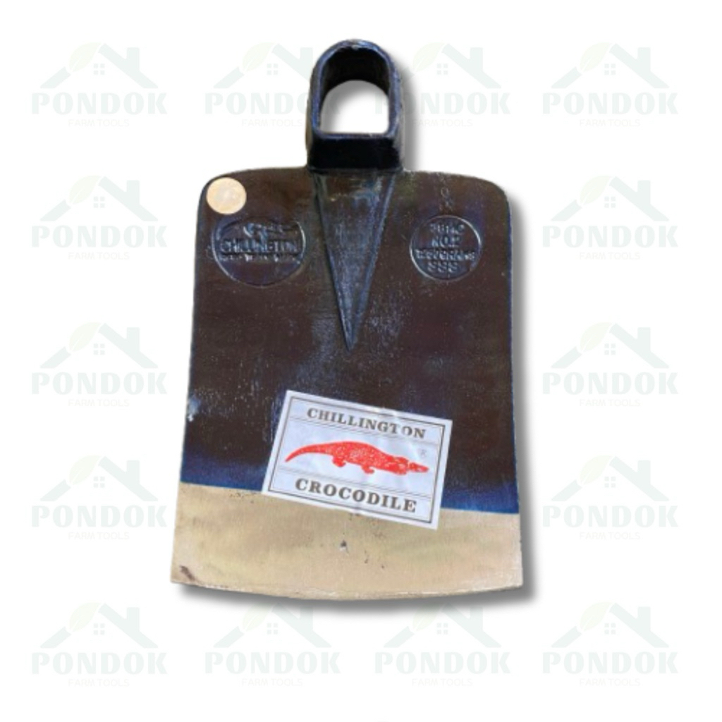 Cangkul Cap Buaya Original - Cangkul Baja Chillington Crocodile - Cangkul Anti Lengket & Anti Gompal