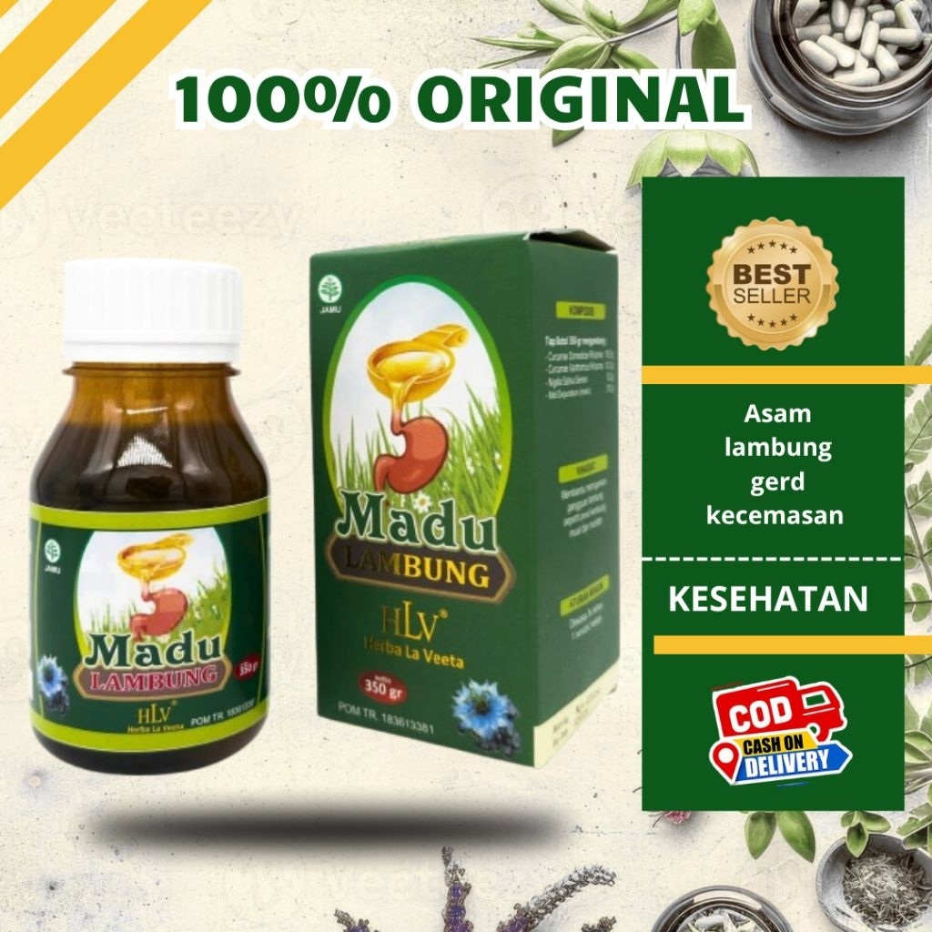 Madu HLV lambung dan tipes best seller