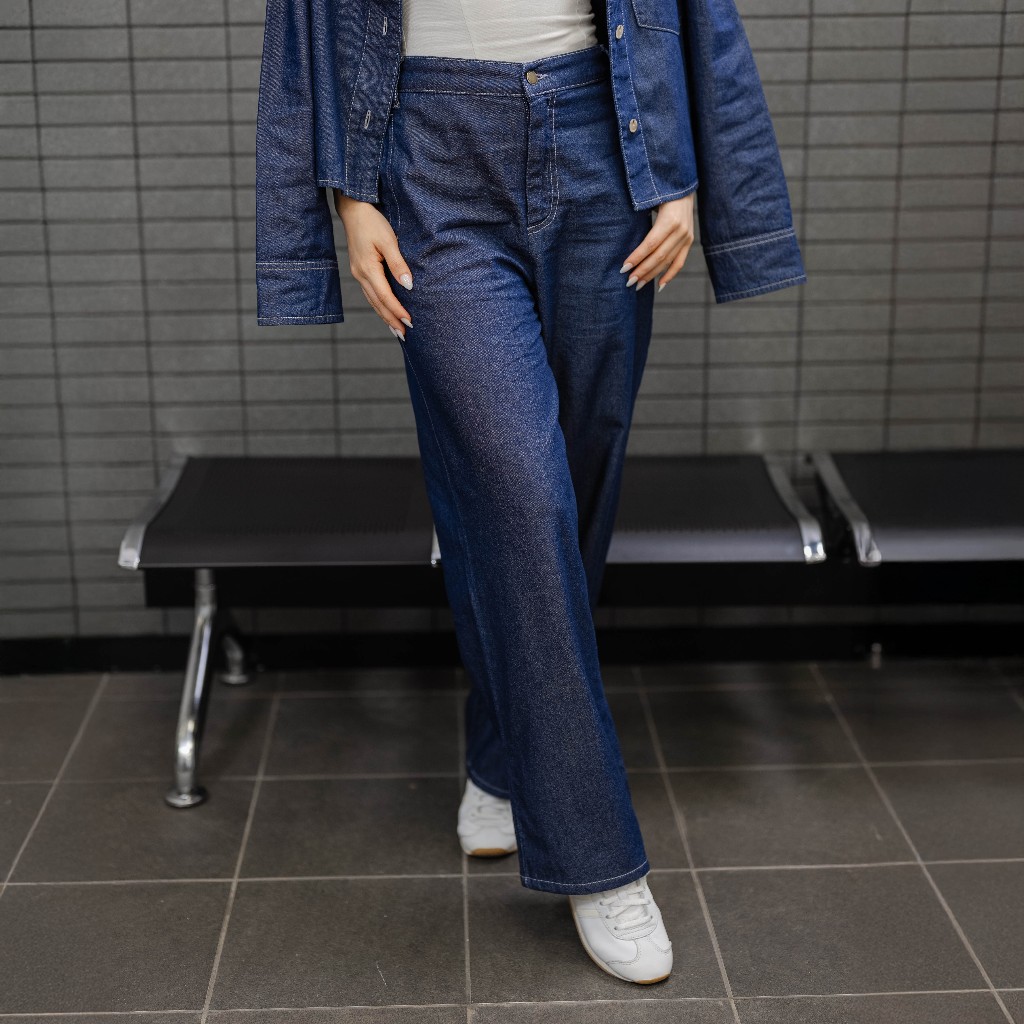 Beatrice Clothing Medan Drew Wide Leg Jeans - Wide Leg Jeans