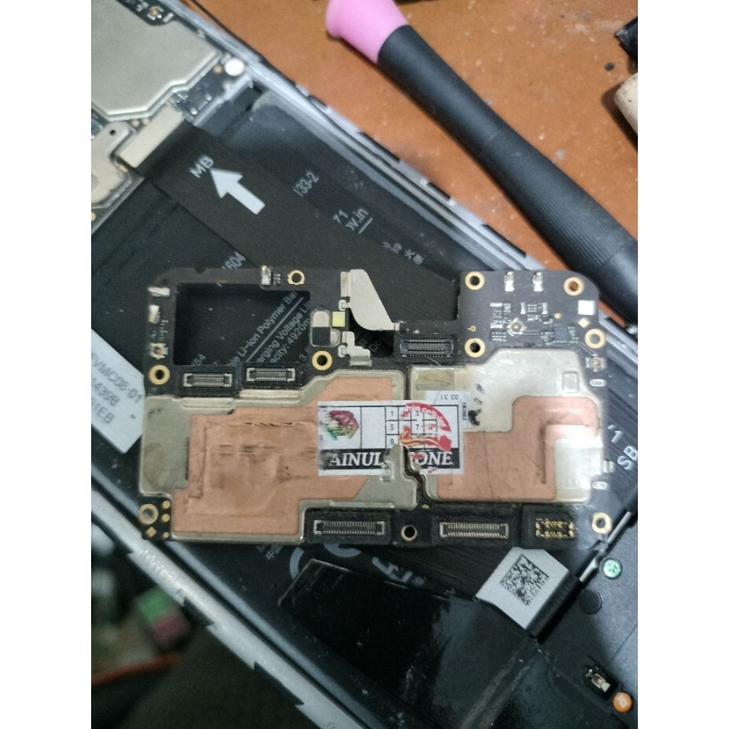 Mesin oppo a3s mati bahan