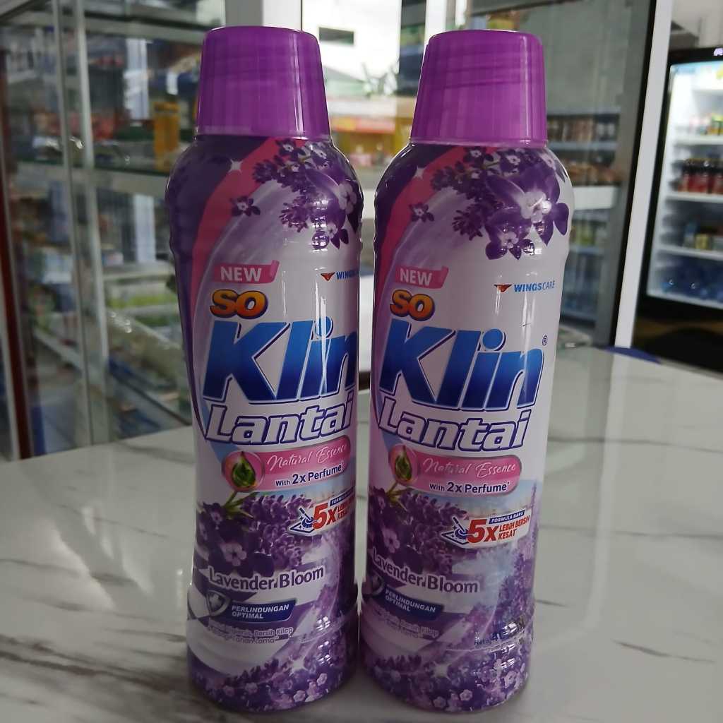 SOKLIN Lantai Botol Wangi Lavender Bloom 400ml