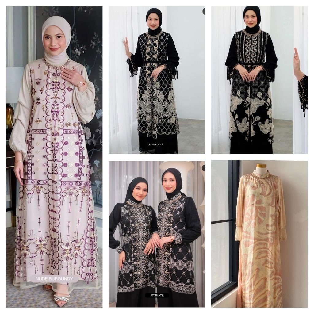 SIAP KIRIM LULLA DRESS INARA DRESS ZARA DRESS INARA OUTER BY STL SARAH THE LABEL SIGNATURE BY SARAH 
