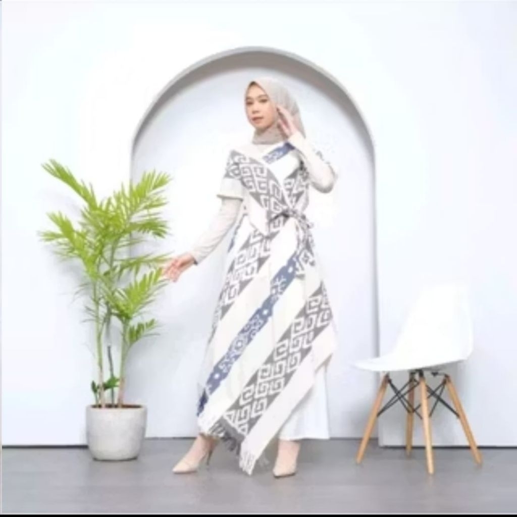 dress wanita tenun troso