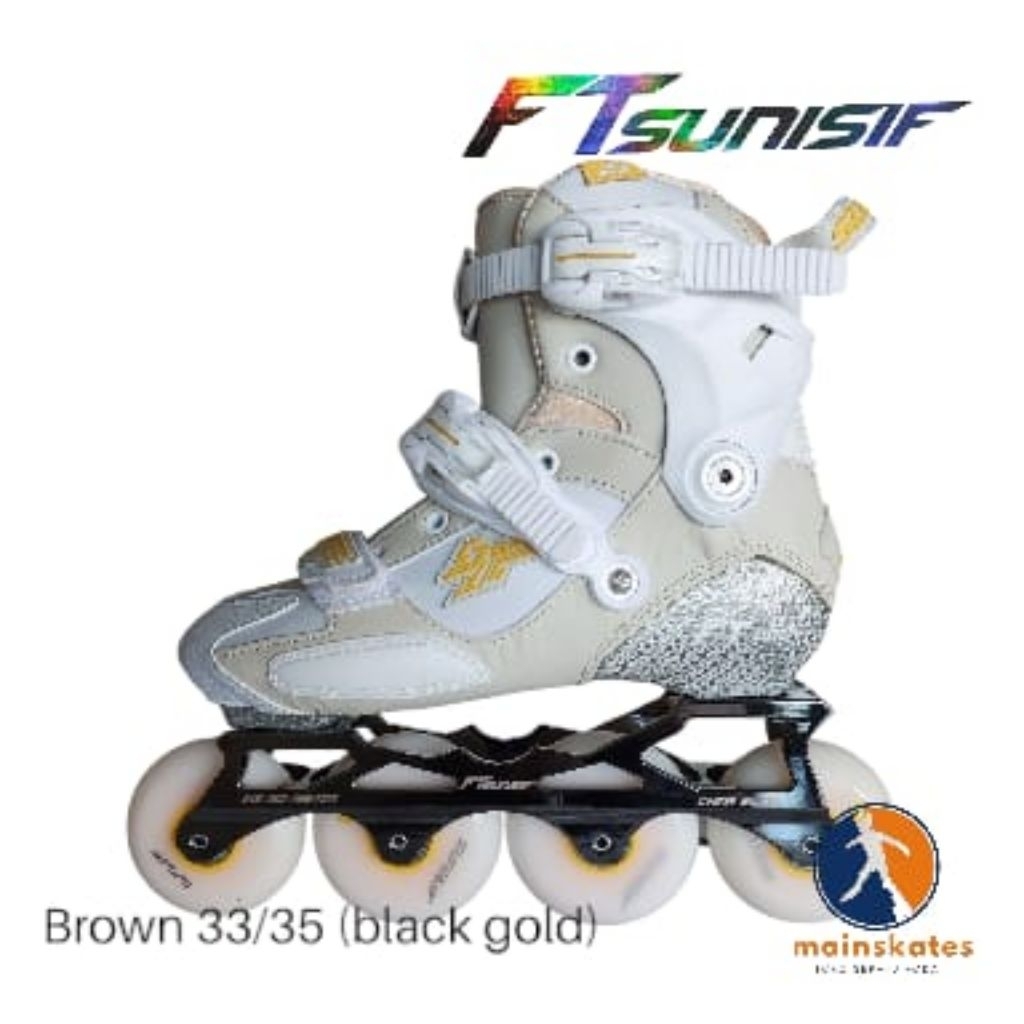 FTSUNISIF SLALOM FREESTYLE SKATES, SEPATU RODA CARBON UNTUK SLALOM FREESTYLE, INLINESKATES, SEPATU R