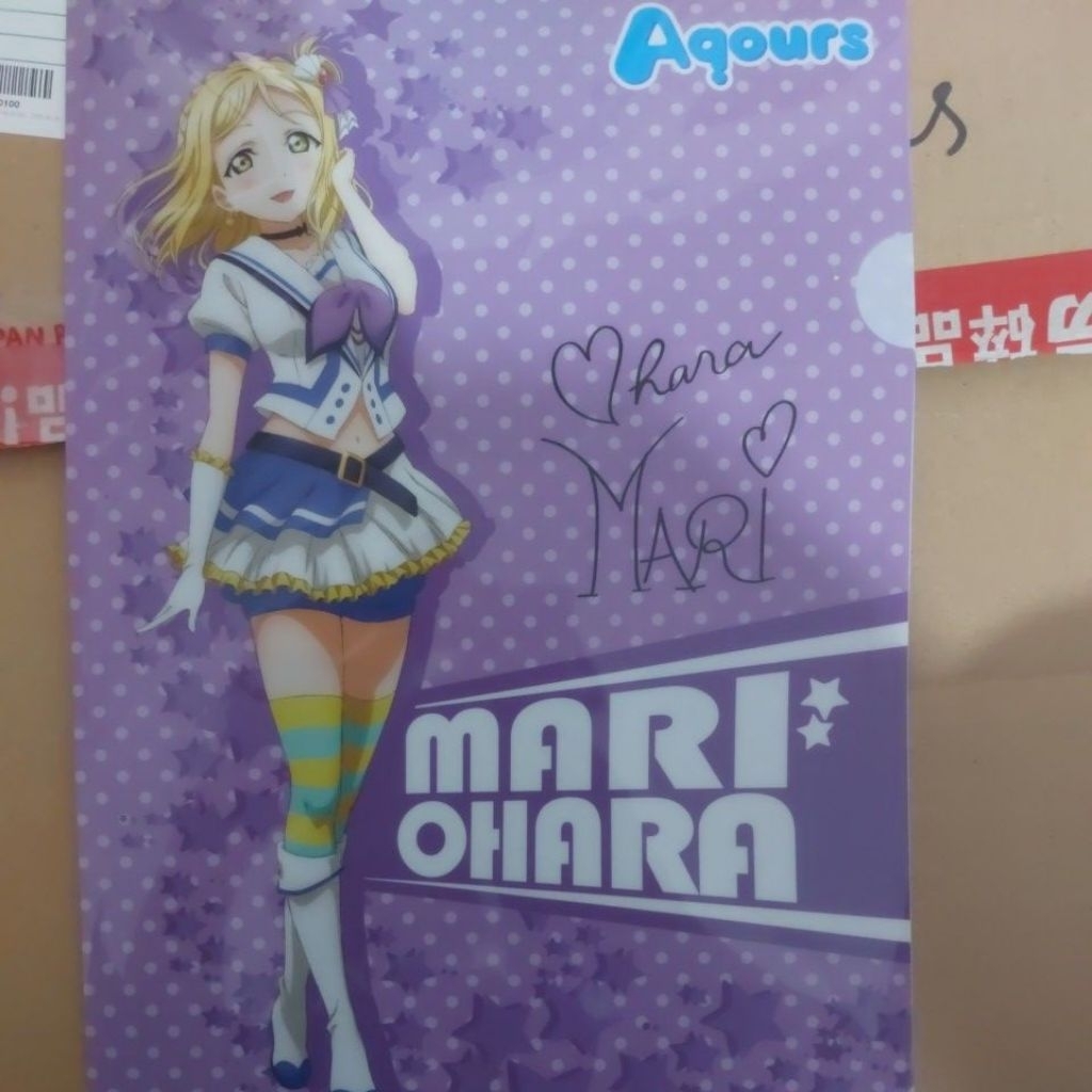 Clearfile Love Live Sunshine Aqours Ohara Mari