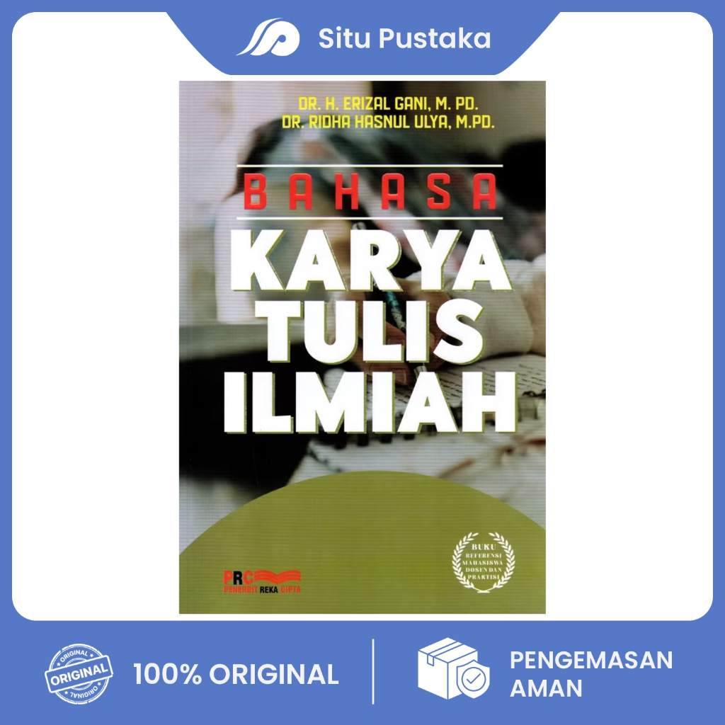 Buku Bahasa Karya Tulis Ilmiah | Pedoman Bahasa Indonesia yang Baik dan Benar, Kaidah, Struktur, Gay