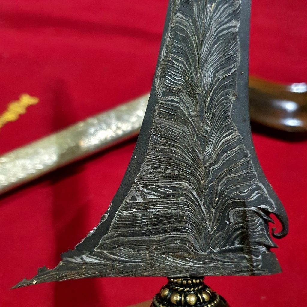 Keris Sempaner Dwi Warno Blarak Sineret Sodo Lanang Maduroa Koso Sepuh