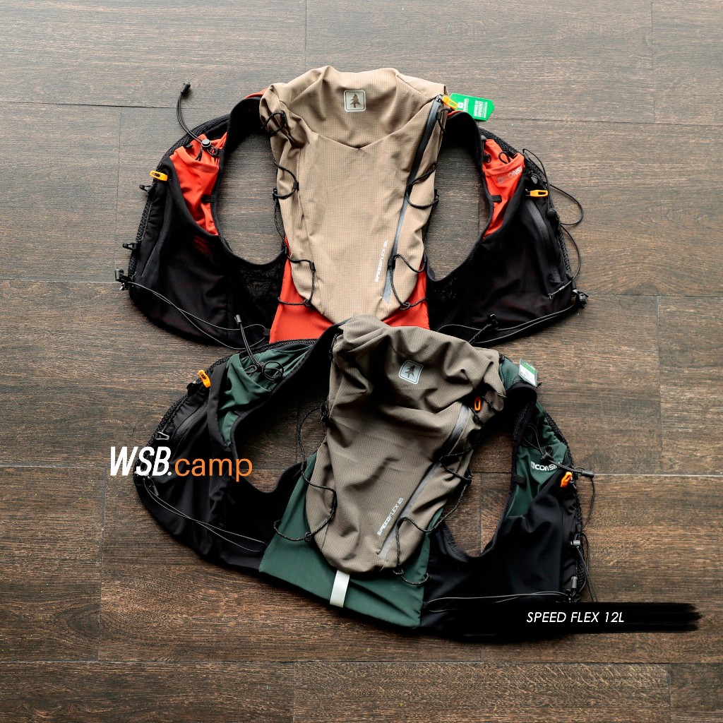 VEST TRAIL RUN CONSINA - SPEED FLEX 12L - HYDROPACK - ORIGINAL - CADENCE - QUEBEC HYDROPECK