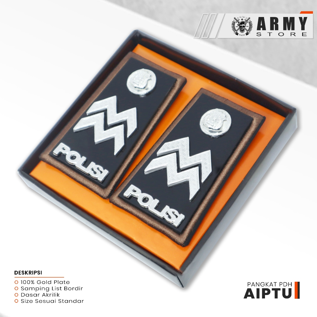 PANGKAT PDH AIPTU POLISI / PANGKAT POLRI