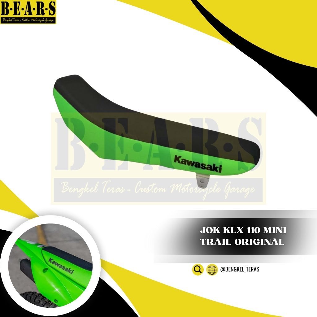 Jok Kawasaki KLX 110 Mini Trail Original Kawasaki 110