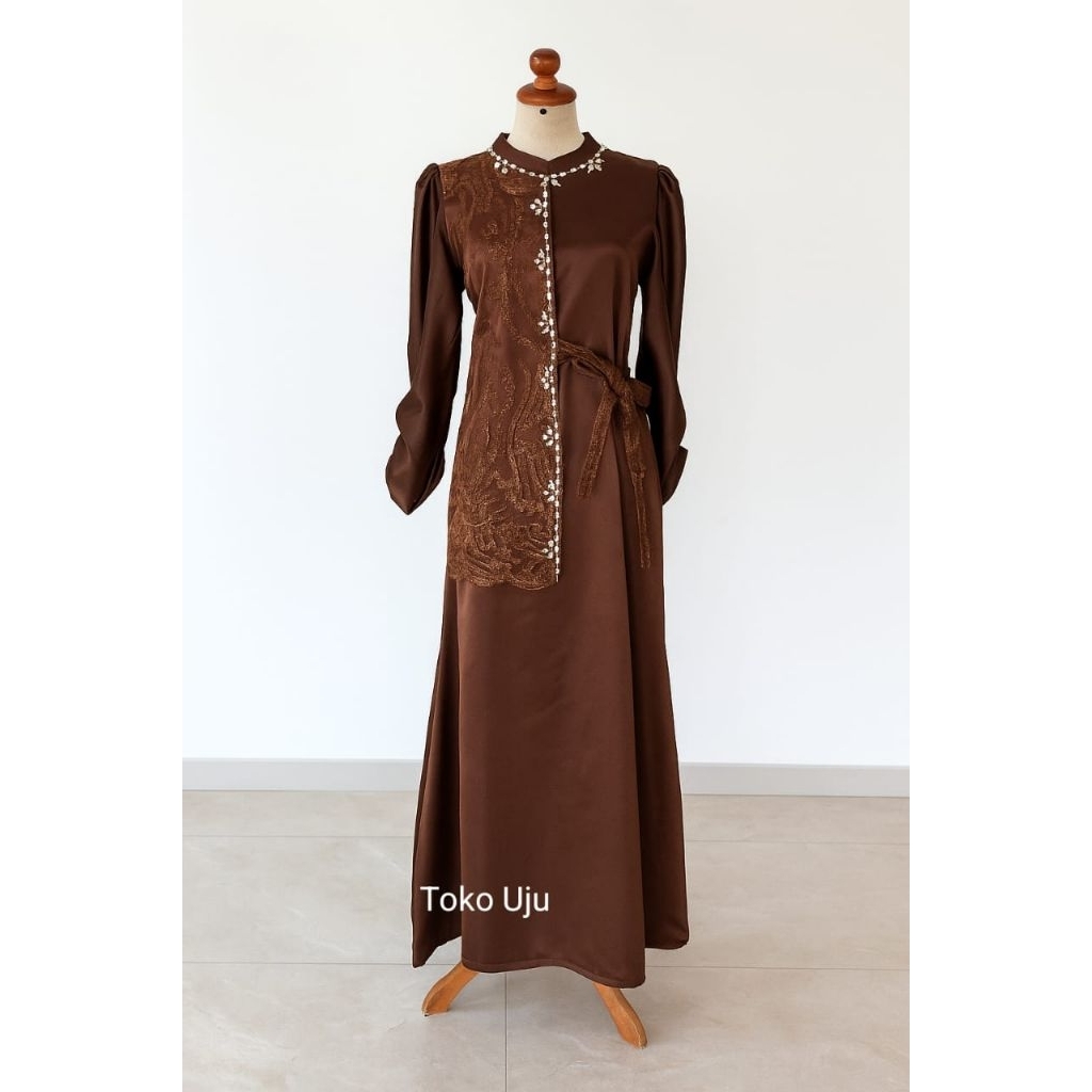 Lia Dress Kondangan Simpel Dress Lebaran Simpel Baju Kondangan Simpel Gamis Simpel