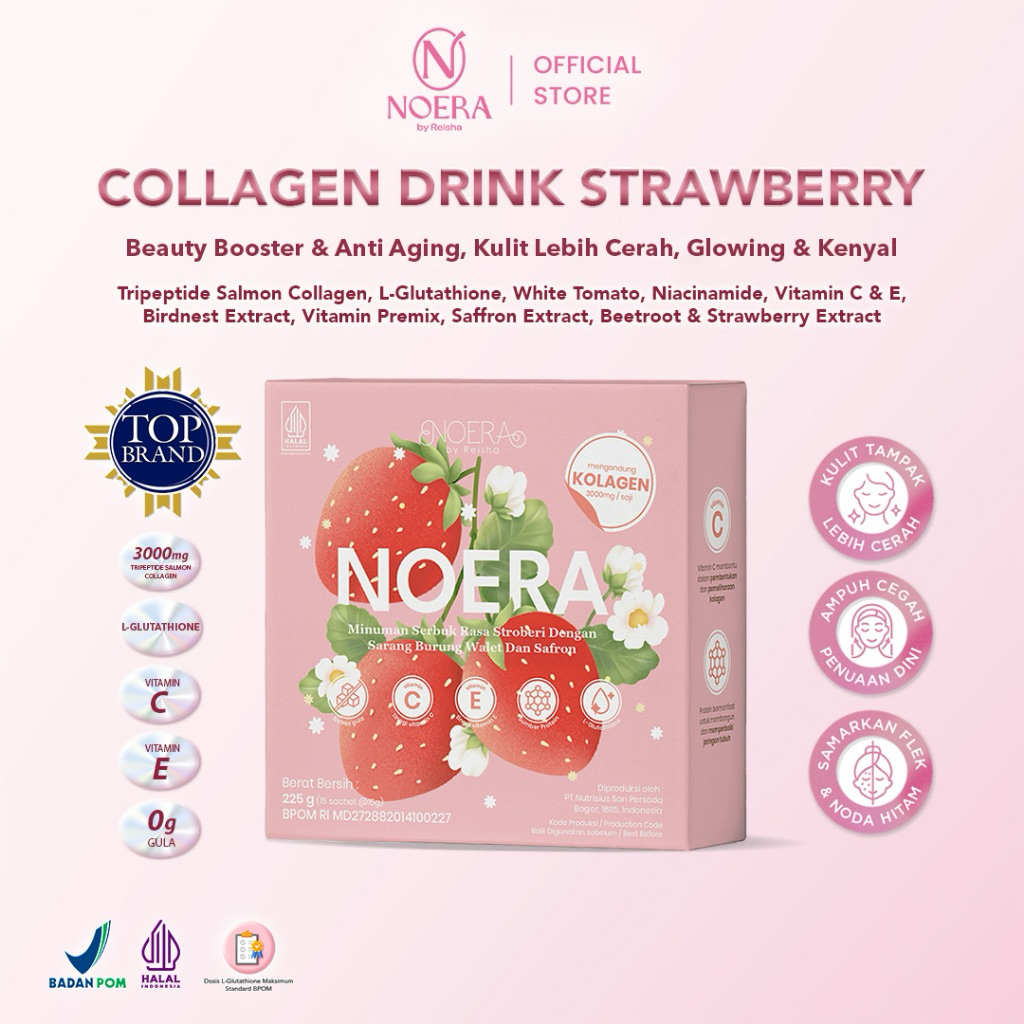NOERA | COLLAGEN DRINK STRAWBERRY