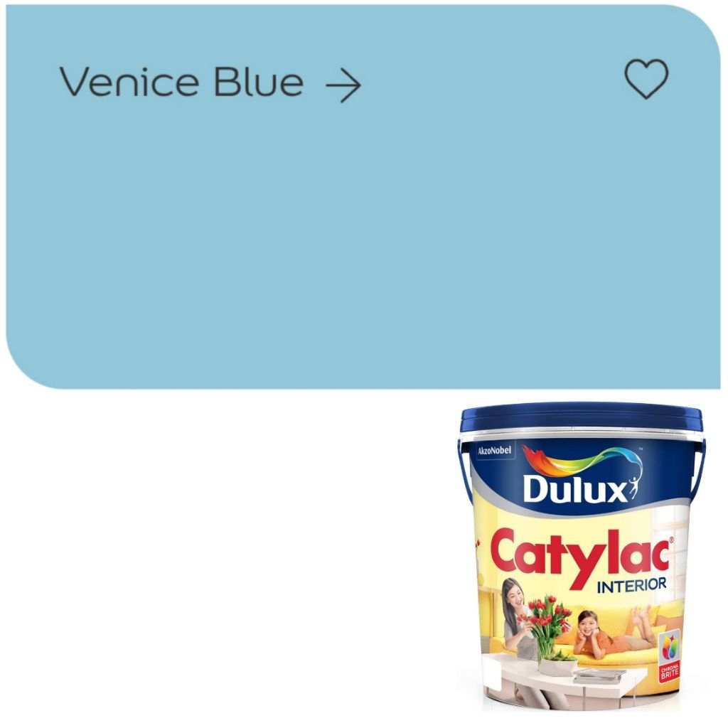 Dulux Catylac RM Interior 5KG Biru Venice Blue 41381 Cat Tembok Dinding Dulux