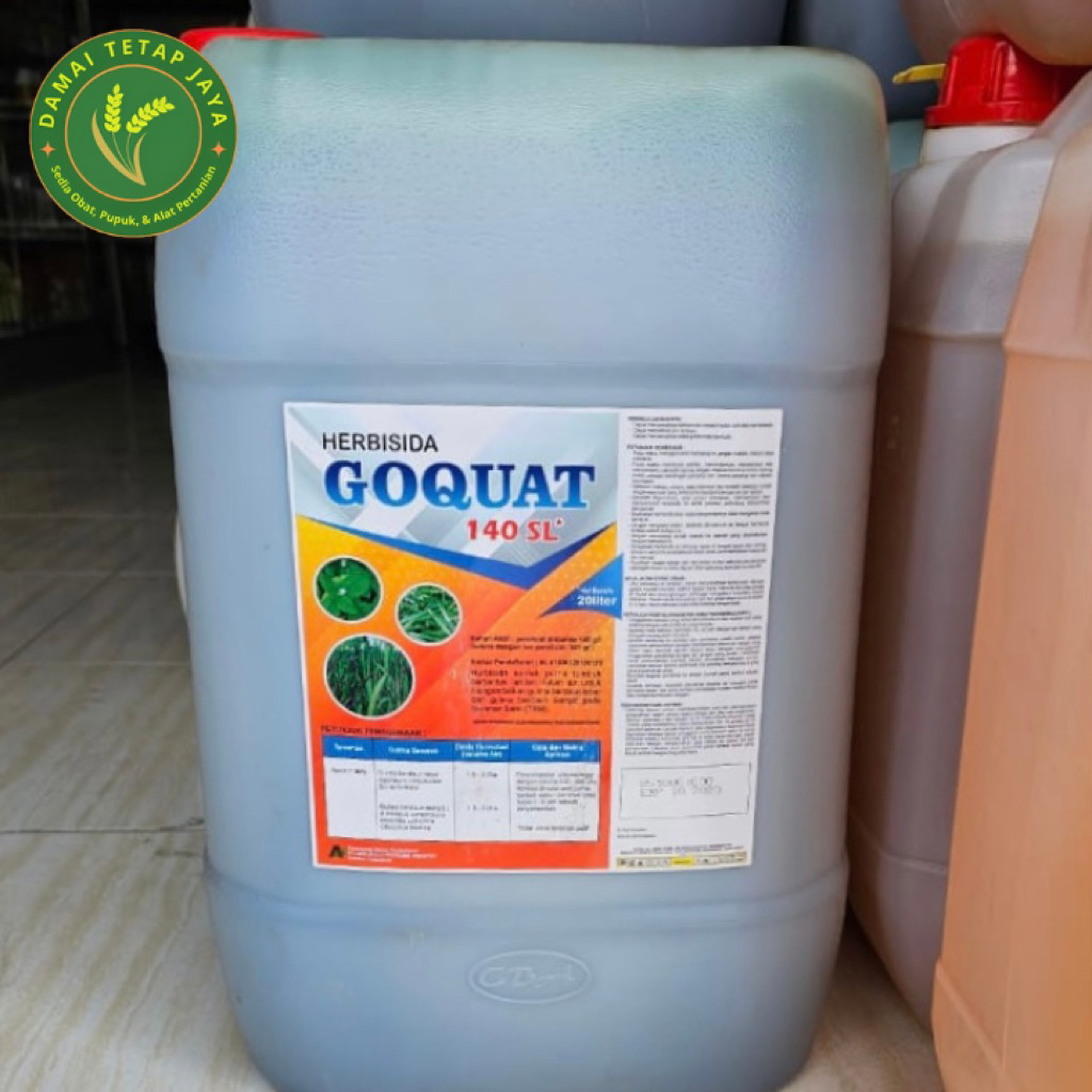 Herbisida Goquat 140 SL 20 liter