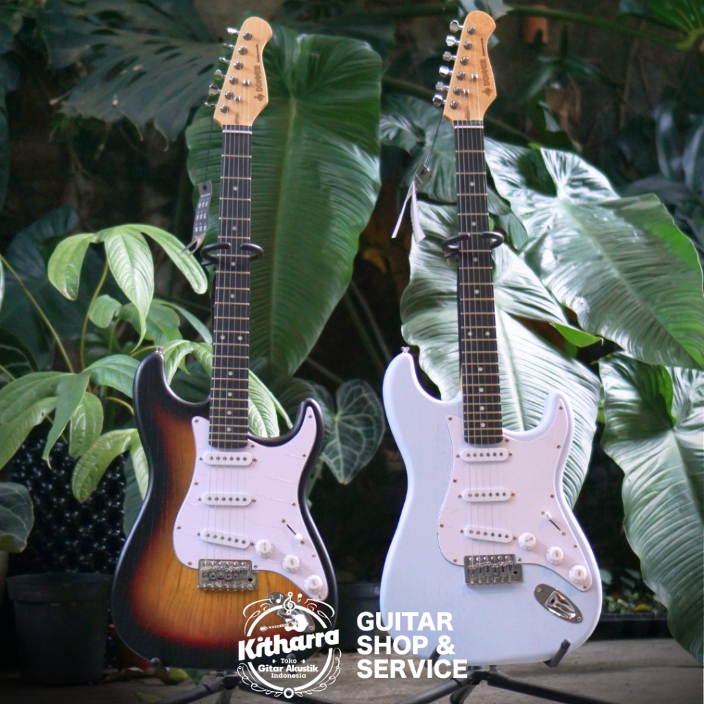 Gitar Elektrik Donner DST-80 | SSS | Stratocaster Model