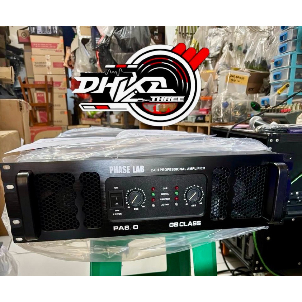 POWER PHASELAB PA 8.0 CLASS GB BARU / Power Phaselab Pa 8.0 Class GB ORIGINAL / Power ampli phaselab