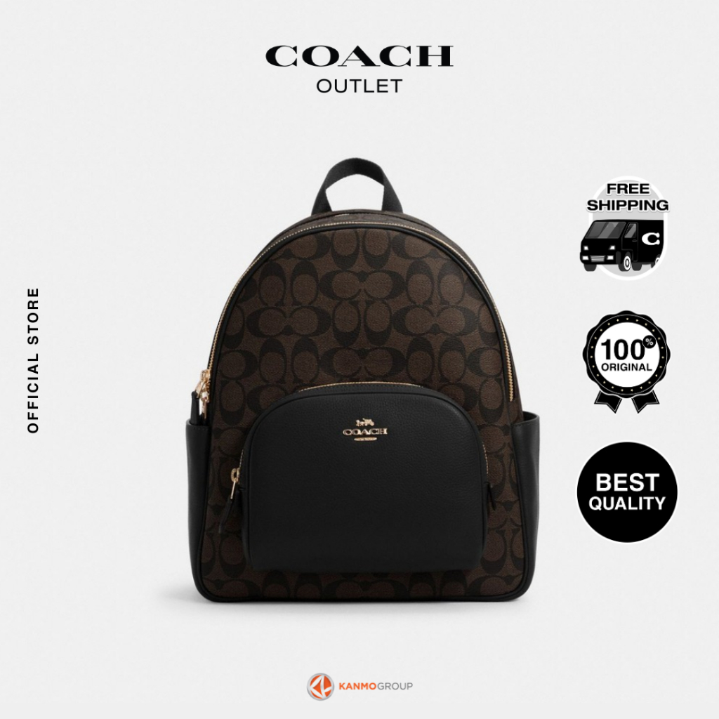 Coach Signature Court Backpack - Tas Ransel Wanita