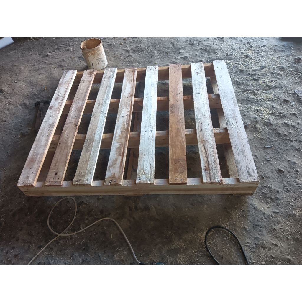 palet kayu berkualitas ukuran 100 x120x14cm