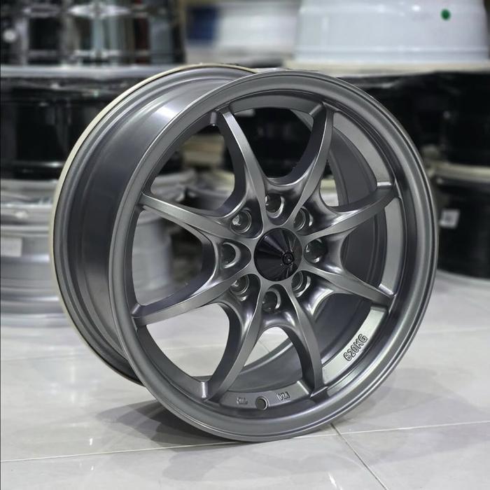 velg mobil r15 lebar 7 MUGEN MF10 ET 38 velg ring 15 JAZZ RIO AYLA IGNIS