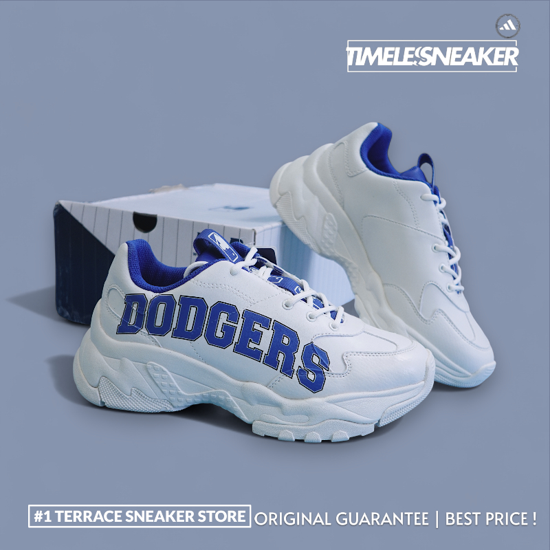 MLB BIGBALL CHUNKY VARSITY WHITE BLUE 100% ORIGINAL