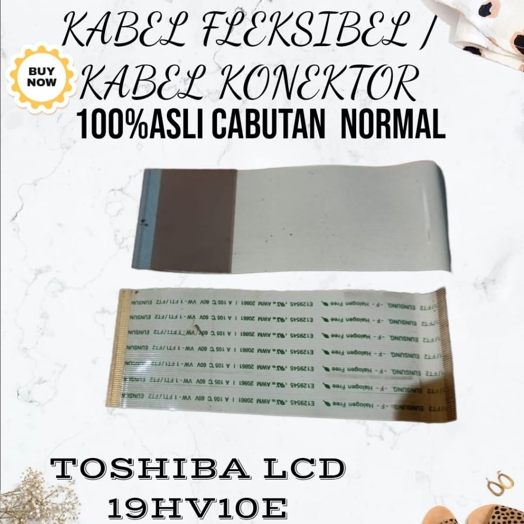 kabel tv lg 32lv130 lvds fleksibel dari tcon ke panel LCD 60pin