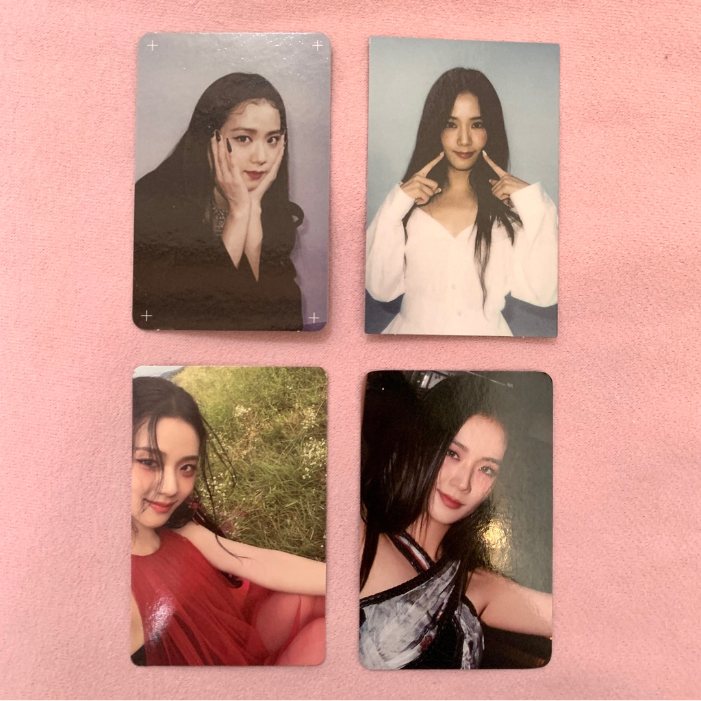 [OFFICIAL] JISOO BLACKPINK PHOTOCARD HOW YOU LIKE THAT SPECIAL EDITION ALBUM BP THE VERSION 1 2 3 4 