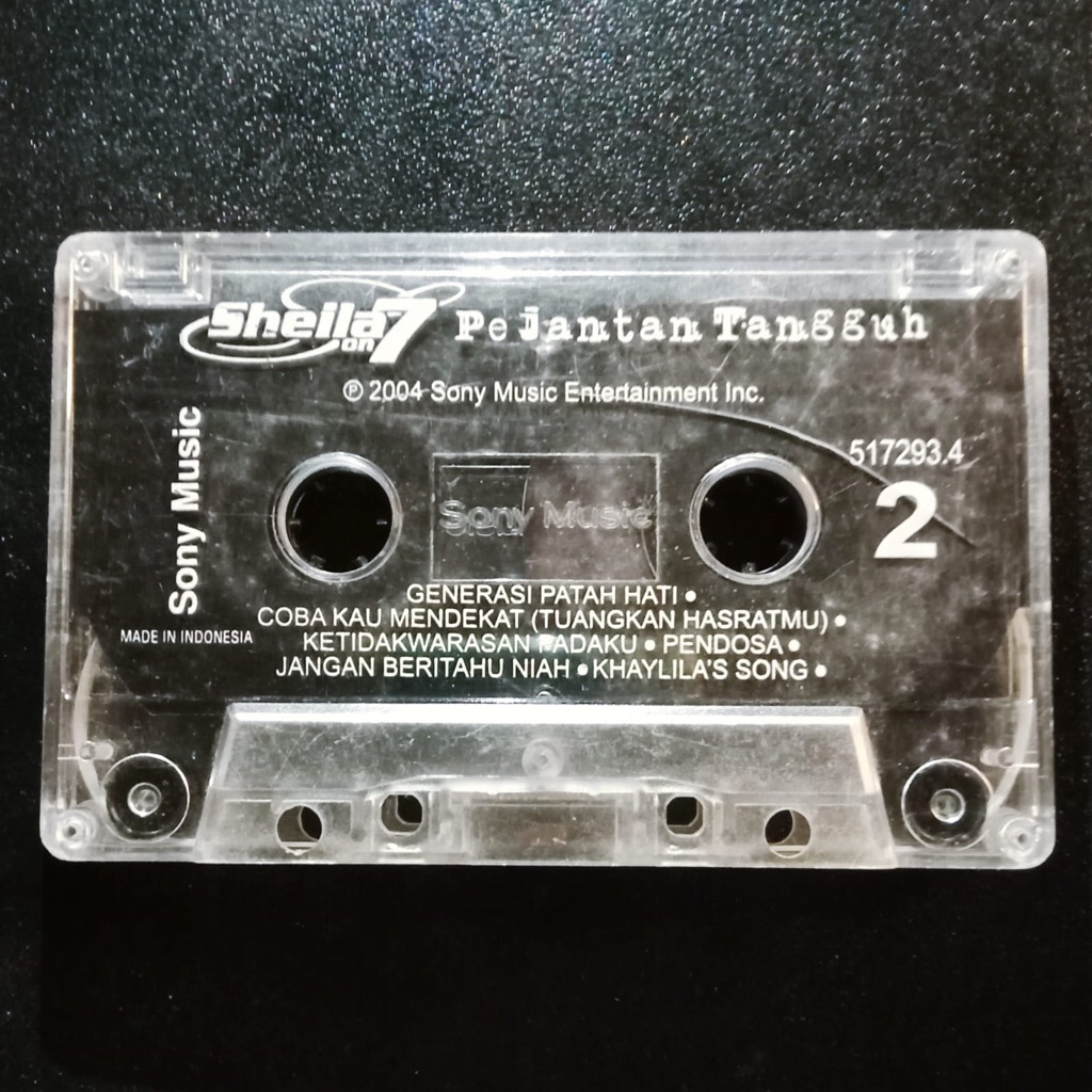 KASET PITA SHEILA ON 7 PEJANTAN TANGGUH TANPA COVER