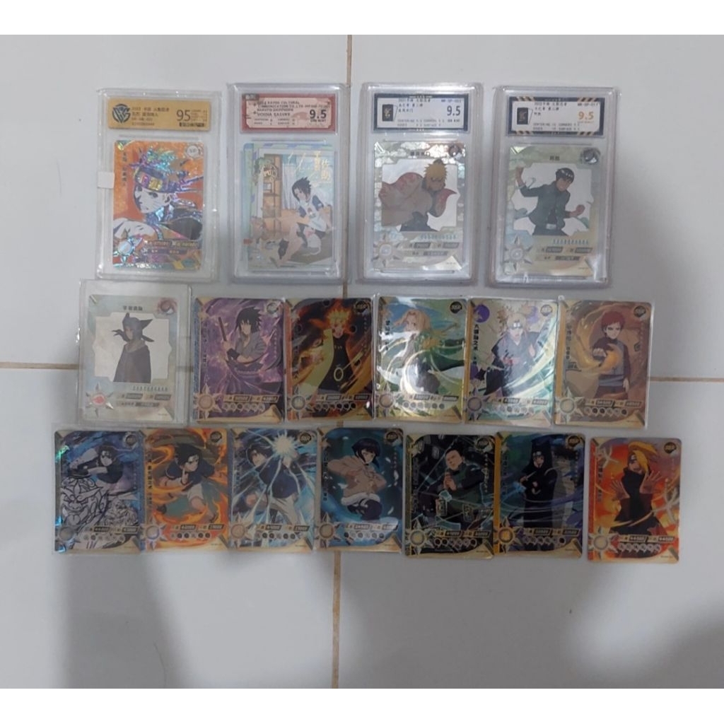 Naruto Kayou Card Grading NR,PU,SP,SSR