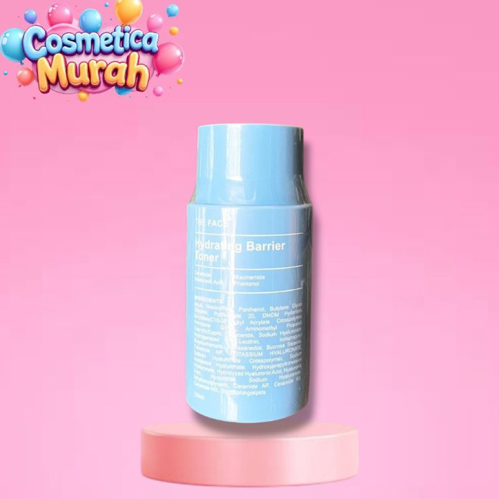 pc.pz} THE FACE hydrating barrier toner 100 ml - pelembab wajah with ceramide + hyaluronic acid