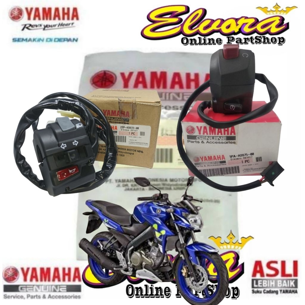 Holder saklar kanan kiri yamaha Vixiion NVA Advance Original 2TP-H3972-00 1PA-H3975-00
