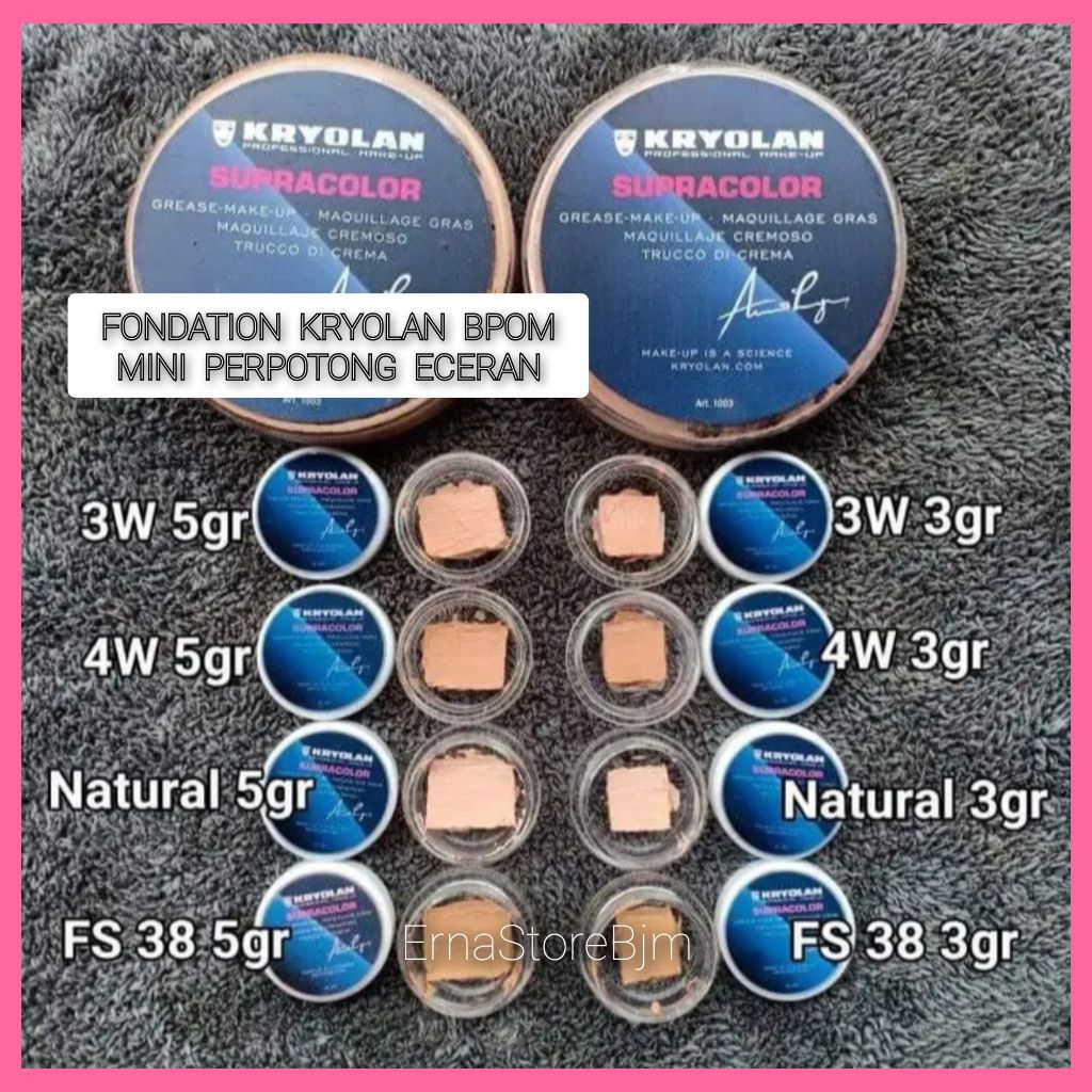 BPOM KRYOLAN FOUNDATION ECERAN MINI