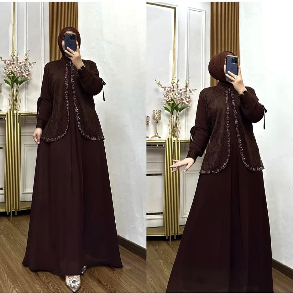 Kekinian Games Remaja Syari Gamis Remaja Import Terbaru 2026 Baju Ghamis Import Dress Syari Murah Ga