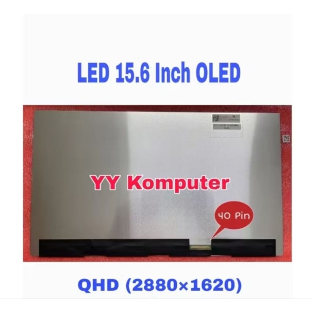 Layar LED LCD Laptop Asus VivoBook Pro 15 K6502ZC K6502HE ATNA56AC01 15.6 Inch 40 Pin QHD OLED