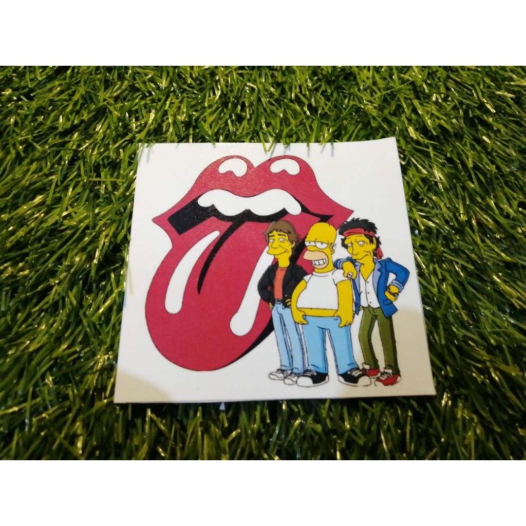 stiker vinyl the simpsons