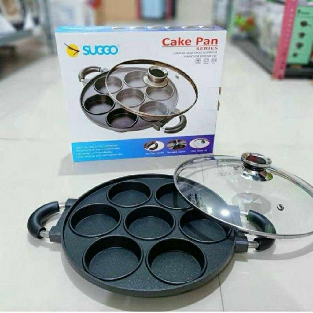 Cetakan Martabak Mini Suggo Cake Pan 7 Lubang
